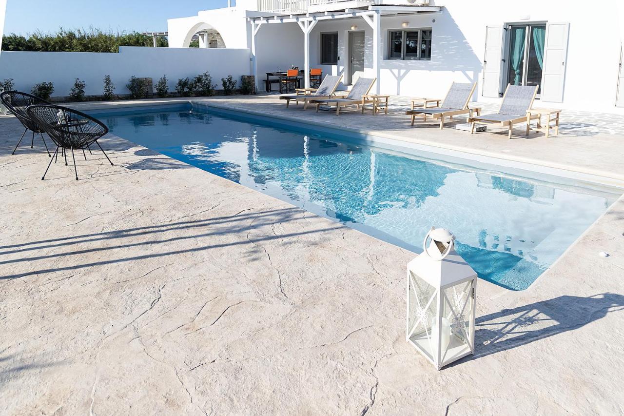 White Pearl Villa Naxos With Private Swimming Pool Naxos City Luaran gambar