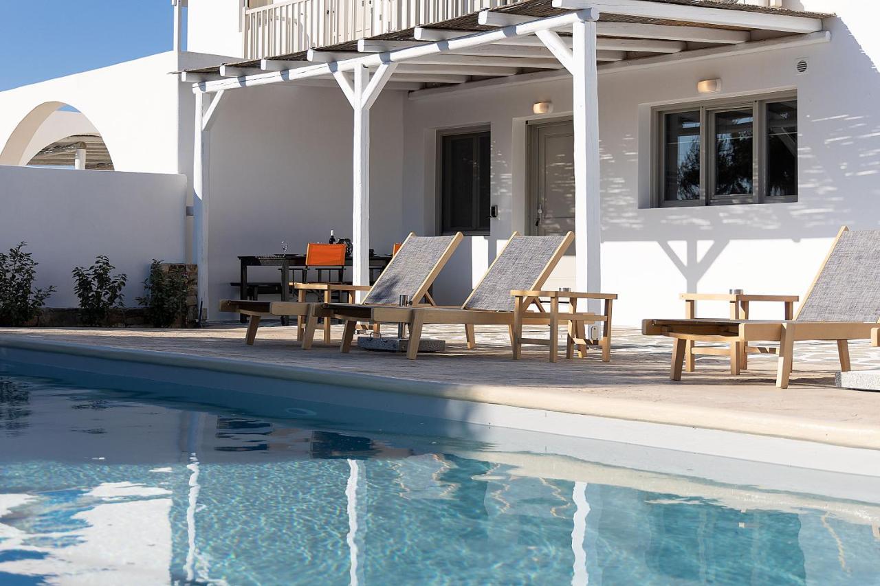White Pearl Villa Naxos With Private Swimming Pool Naxos City Luaran gambar