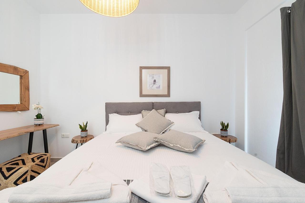 White Pearl Villa Naxos With Private Swimming Pool Naxos City Luaran gambar